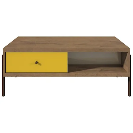 Contemporary 2-Drawer End Table